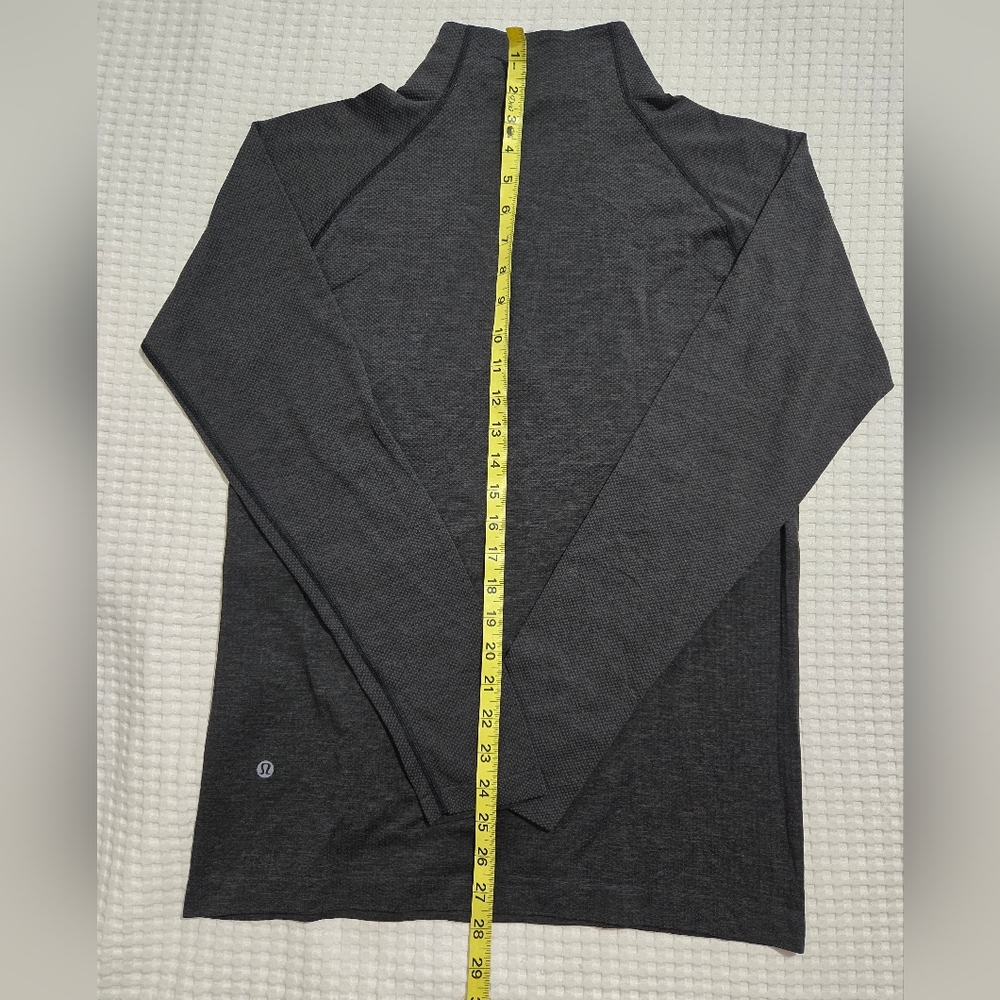 lululemon athletica Dark Gray Long Sleeve Shirt - Picture 4 of 6